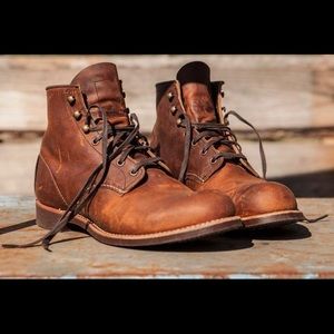 Red Wing Heritage Blacksmith 6in Copper Boots 9 D